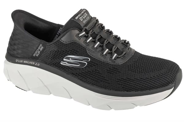 Skechers Slip-ins: D'Lux Walker 2.0 - Rezinate 232446-BKGY, Man, Sneakers, svart