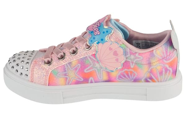 Skechers Twinkle Sparks - Underwater Magic 314824L-LPMT, til Pige, Sneakers, lyserød