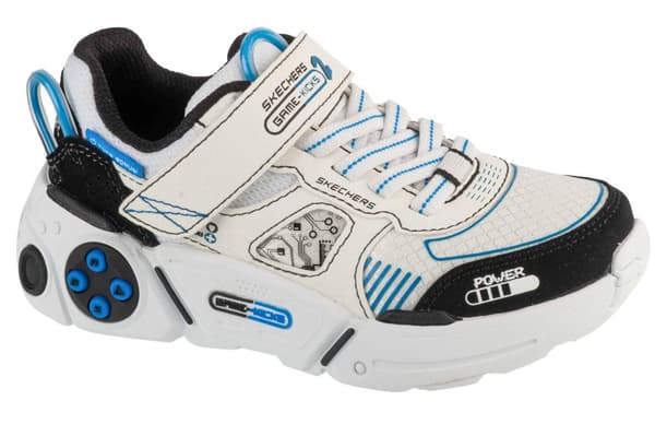 Skechers Gametronix 2.0 402270L-WBKB, för Pojke, Sneakers, vit