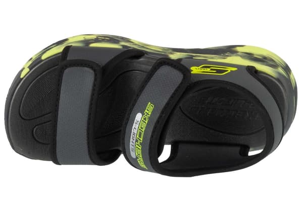 Skechers S-Lights: Sola Glow Sandal - Fusion Brights 407032L-CCBK, för Pojke, Sandaler, grå