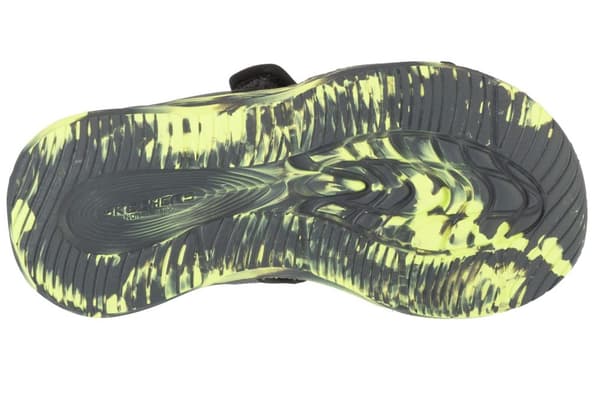 Skechers S-Lights: Sola Glow Sandal - Fusion Brights 407032L-CCBK, för Pojke, Sandaler, grå