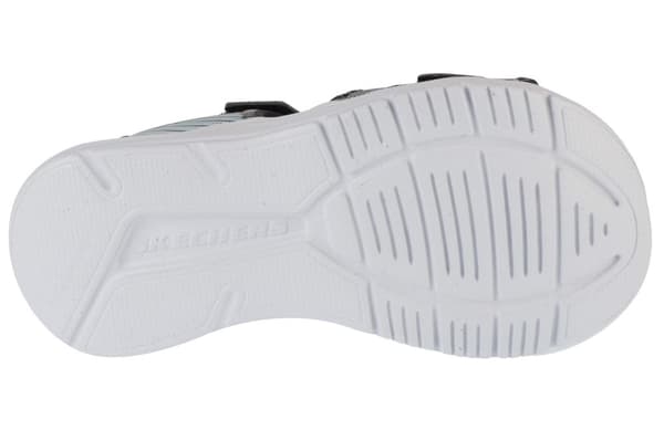 Skechers Microspec-Splash 407034L-BKSL, til Dreng, Sandaler, sort