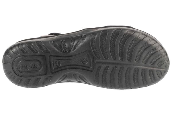 Rieker Sandals 64870-42, Kvinna, Sandaler, grå