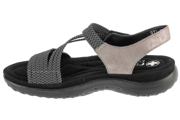 Rieker Sandals 64870-42, Kvinna, Sandaler, grå