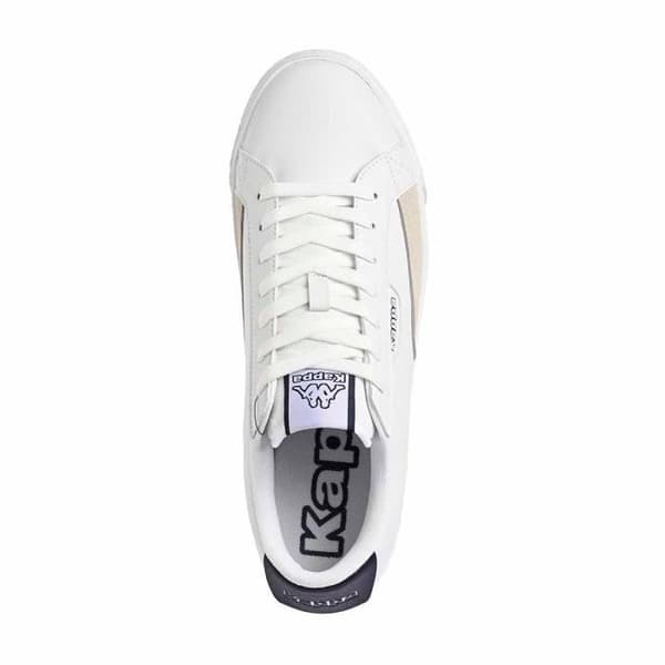 Livsstilsskor - Astrid Sportswear - Herr - Vit - Texturerad sula - Optimalt komfort