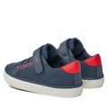Miniatyrbild 5 av 6: Sports Shoes for Kids Geox Gisli Navy Blue