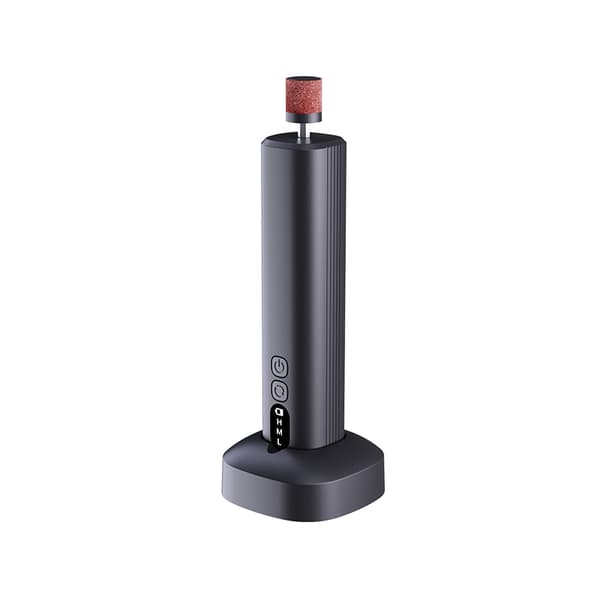 INF 6-hastighets justerbar elektrisk Type-C fotfil svart Svart