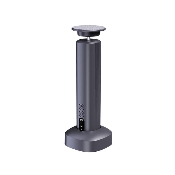 INF 6-hastighets justerbar elektrisk Type-C fotfil svart Svart
