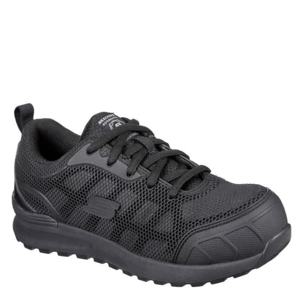 Arbetsskor för kvinnor - SKECHERS - Bulk Ay - Svart - Syntet