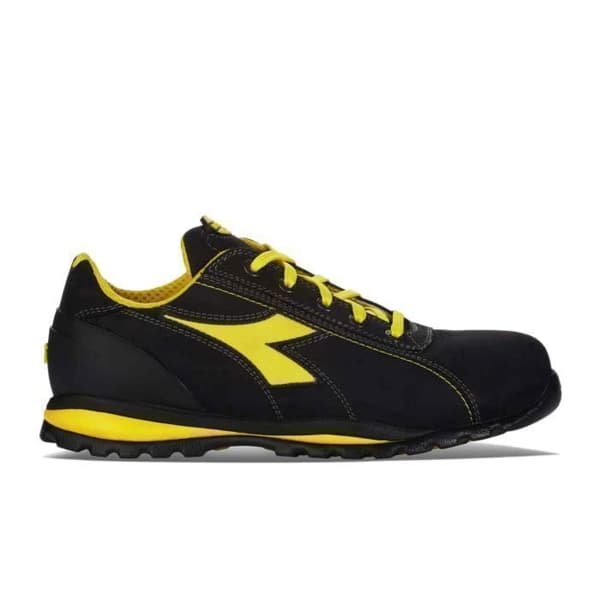 Låg säkerhetsskor GLOVE II LOW S3 SRA HRO svart/gul P39 - DIADORA SPA - 701.170235