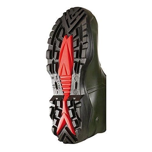 Ejendals Dunlop 760933 Purofort arbetsstövlar Storlek 49-50 Grön-Svart