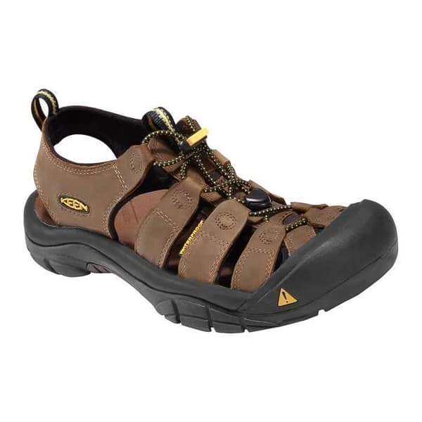 Sandaler - KEEN - Newport - Tvättbart naturläder - Snabbsnörning - Andningsbara