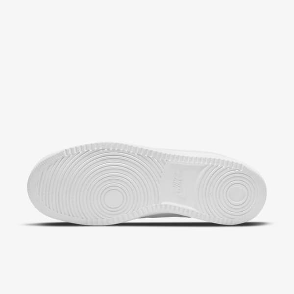 Skor - Nike - COURT VISION LOW - Ovandel i läder - Låg vadderad krage - Gummisula