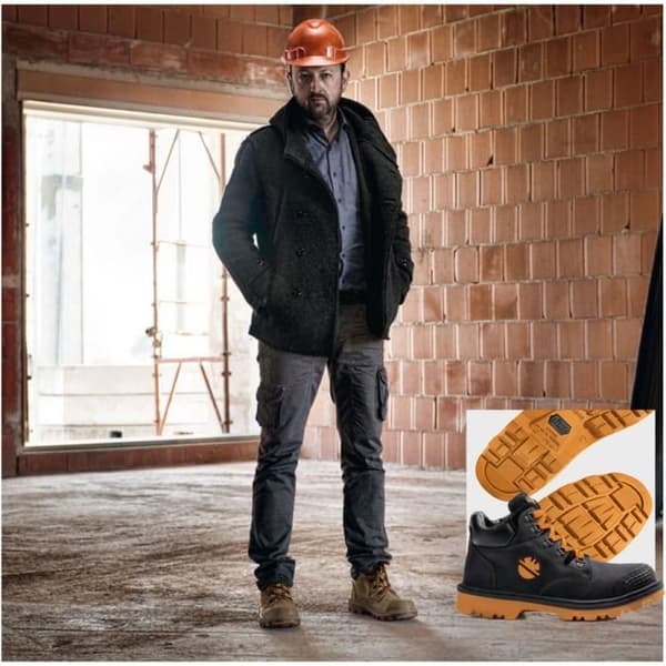 Säkerhetsskor - DIKE - Digger - Svart - Mocka-Nubuck - S3 HRO SRC