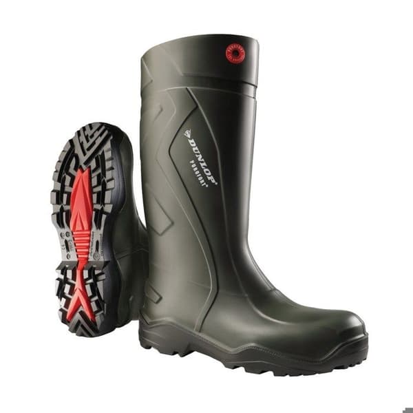 Säkerhetsskor - Dunlop - Purofort + S5 - Halkfria - Termisk isolering - Ståltåhätta