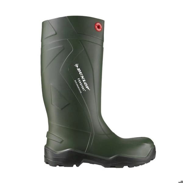 Säkerhetsskor - Dunlop - Purofort + S5 - Halkfria - Termisk isolering - Ståltåhätta