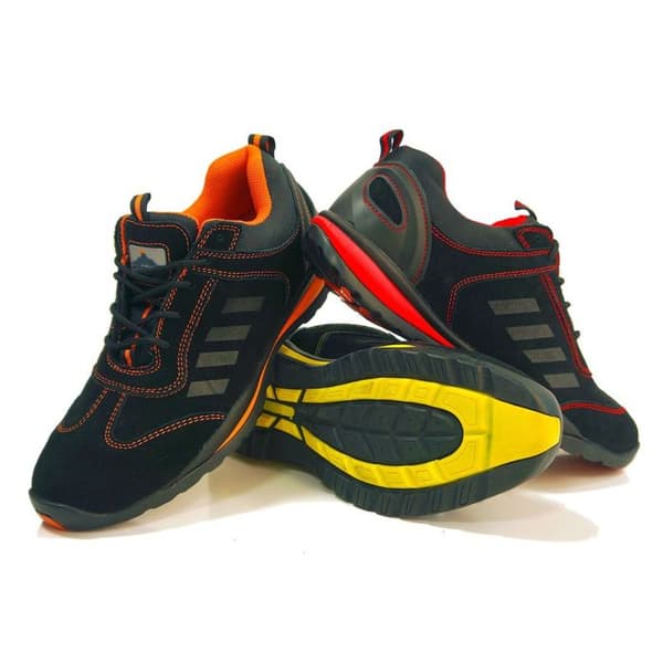 Säkerhetssko - TRAINER - S1P SRC HRO - Läder - Halkskydd - Unisex