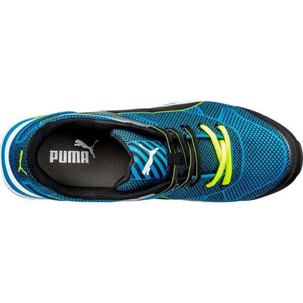 Puma 100 % icke-metallisk Blaze Knit Low S1P säkerhetssneaker - Blå