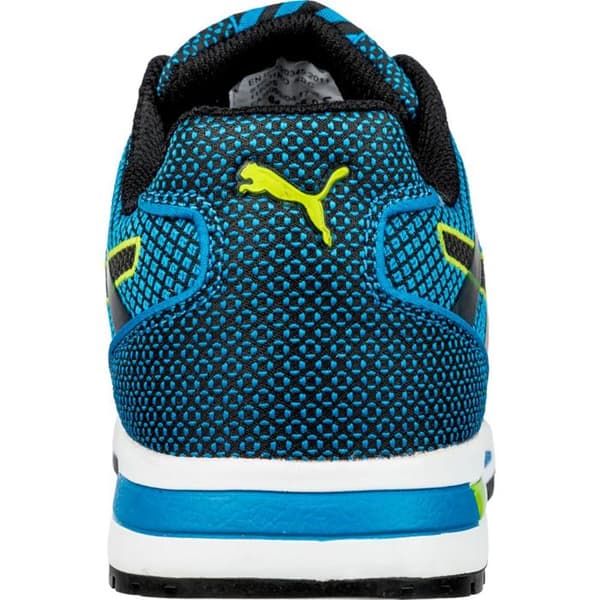 Puma 100 % icke-metallisk Blaze Knit Low S1P säkerhetssneaker - Blå