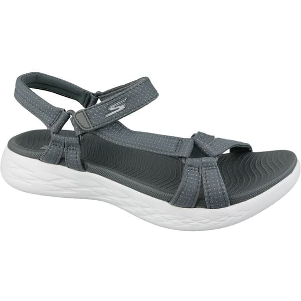 Sandaler - Skechers - On the GO 600 - Brilliancy 15316-CHAR - Dam - Grå - Tyg