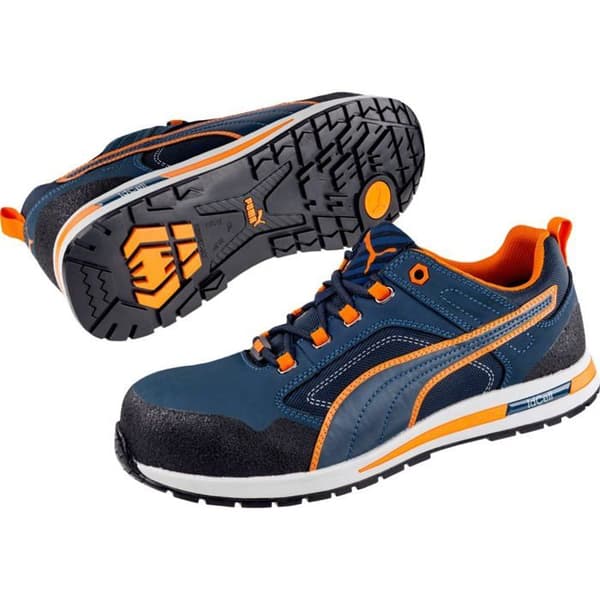 Sneakers med låg säkerhet CROSSTWIST LOW S3 HRO SRC blå/orange P47 - PUMA - 643100-T.47