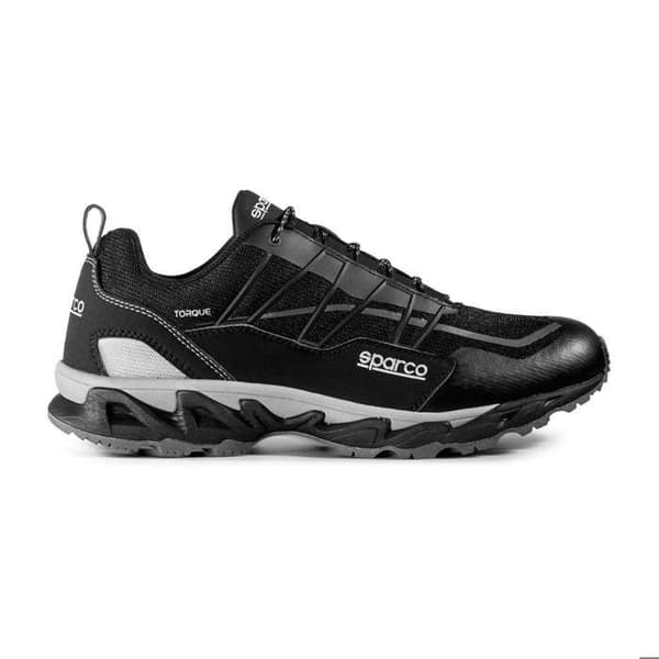 Arbets skor - Sparco - Torque O1 - Svart - Ultralätta - Snabbsnörningssystem