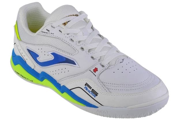 Inomhusfotbollsskor - Joma - FS Reactive 23 FSW IN - Läder - Andningsbara - Vita