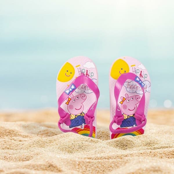 Badtofflor Peppa Pig Rosa - 30-31