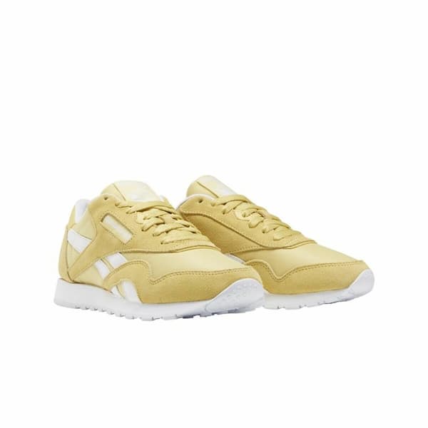 Gymnastiksko, Dam Reebok Classic Nylon Gul - 36