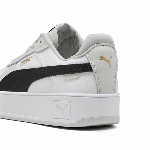 Gymnastiksko, Dam Puma Carina Street Vit Grå - 40