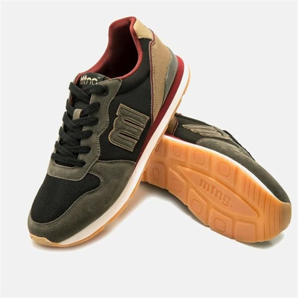 Sportskor Casual Herr Mustang Joggo Oliv - 39