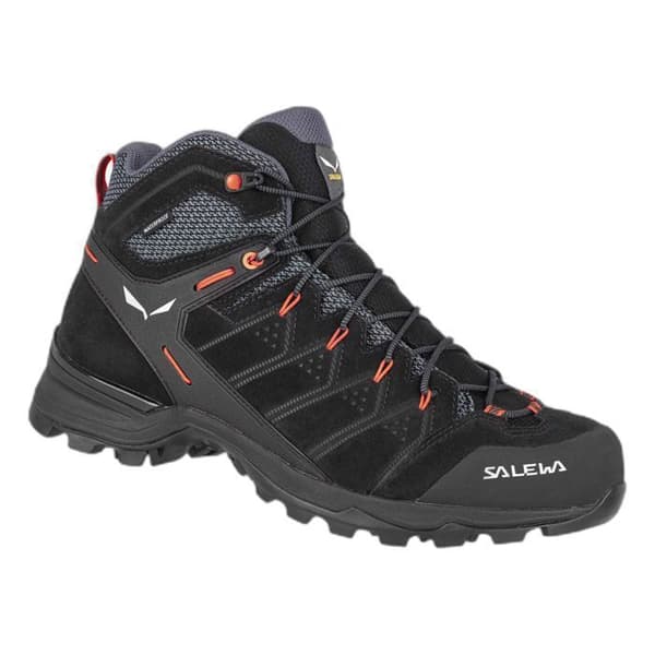 Vandringsskor - SALEWA - MS Alp Mate Mid WP - Svart-Grå - Andningsbara - Man/Vuxen
