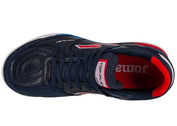 Inomhus Fotbollsskor - Joma - Top Flex Rebound 24 - Skinn - Andningsbara - Marinblå