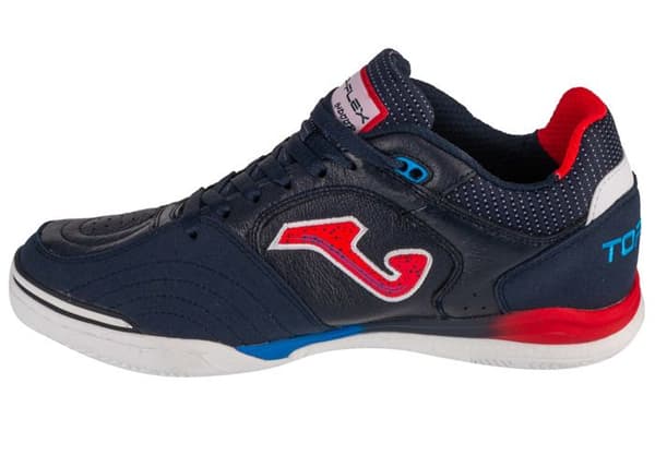 Inomhus Fotbollsskor - Joma - Top Flex Rebound 24 - Skinn - Andningsbara - Marinblå