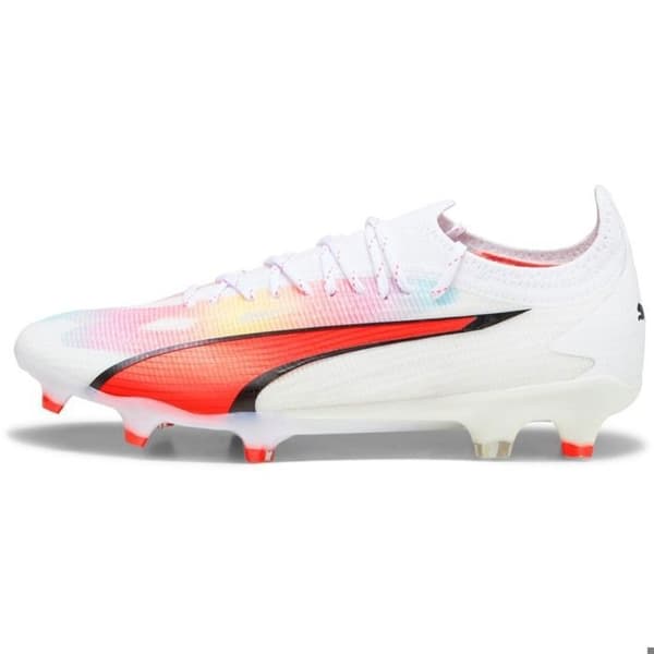Fotbollsskor - Puma - Ultra Ultimate FG - Vit - Unisex - Ventilerande