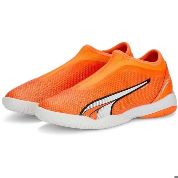 PUMA Ultra Match LL IT Mid JR Orange Skor - Unisex/Barn