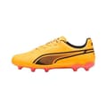 Miniatyrbild 1 av 4: Fotbollsskor - Puma - King FG/AG Jr - Orange - Formgjutna - Andningsbara