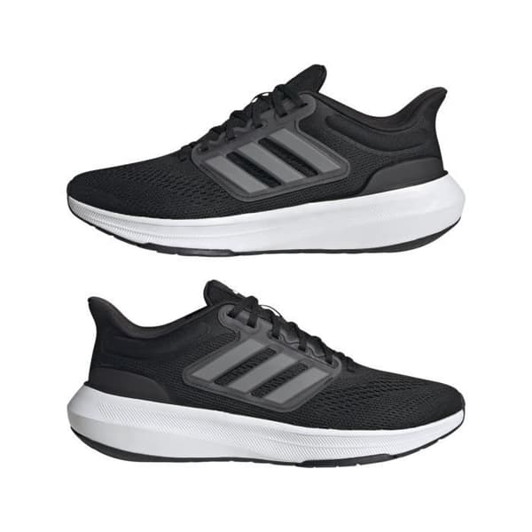 adidas Ultrabounce löparskor - svart/vit/grå - 44