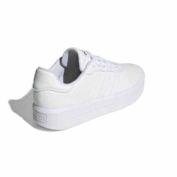 Gymnastiksko, Dam Adidas Court Platform Vit - 38