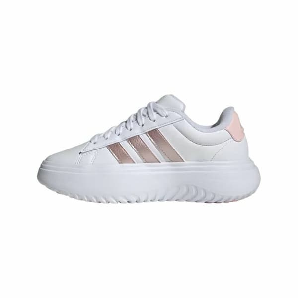 Gymnastiksko, Dam Adidas Grand Court Platform Vit - 38
