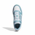 Miniatyrbillede 4 af 8: Sportssneakers til damer Adidas Hoops 3.0 Blå Hvid - 39 1/3
