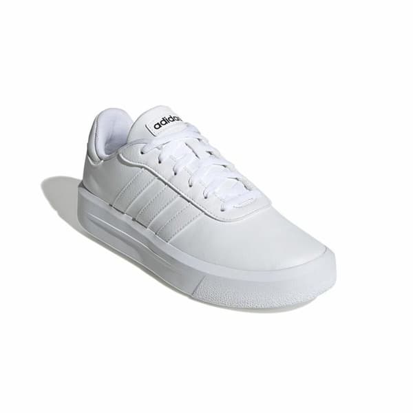 Gymnastiksko, Dam Adidas Court Platform Vit - 36
