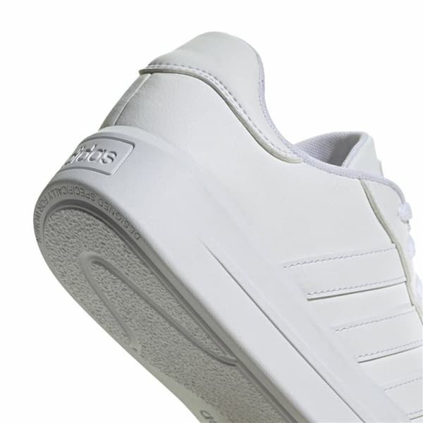 Gymnastiksko, Dam Adidas Court Platform Vit - 36