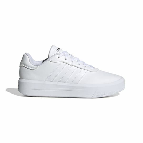 Gymnastiksko, Dam Adidas Court Platform Vit - 36