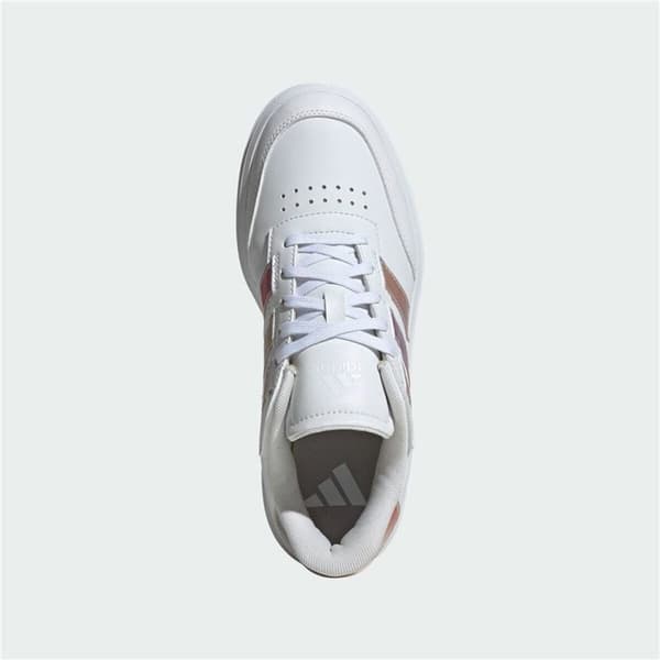 Gymnastiksko, Dam Adidas Courtblock Vit - 37 1/3