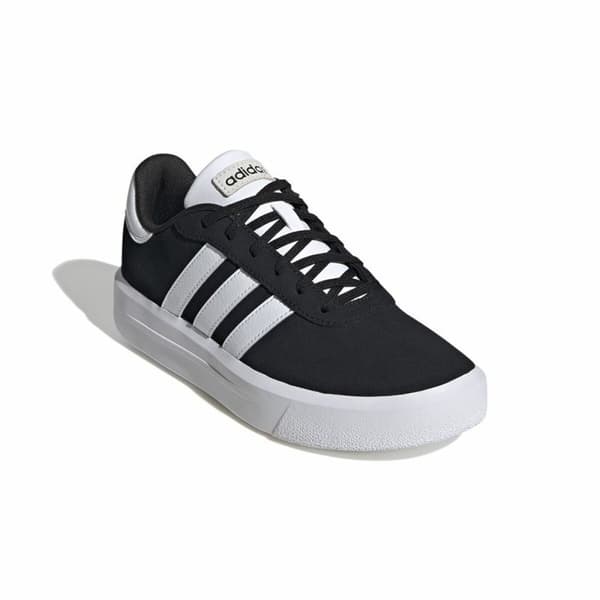Gymnastiksko, Dam Adidas Court Platform Suede Svart - 42