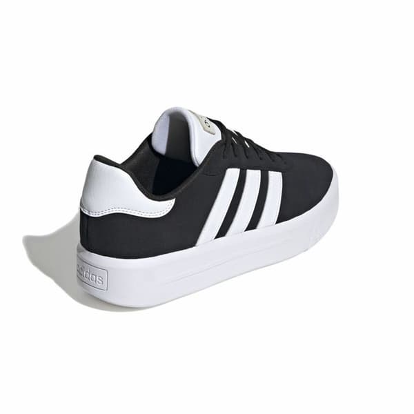 Gymnastiksko, Dam Adidas Court Platform Suede Svart - 42
