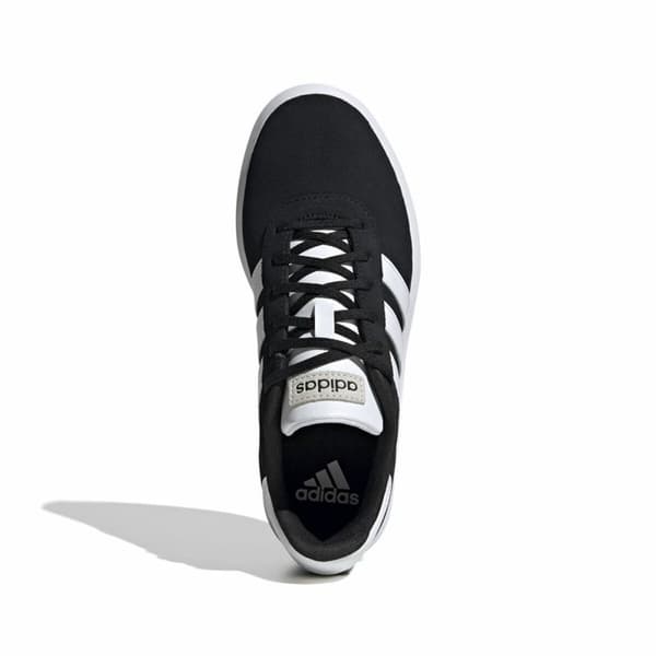 Gymnastiksko, Dam Adidas Court Platform Suede Svart - 39 1/3