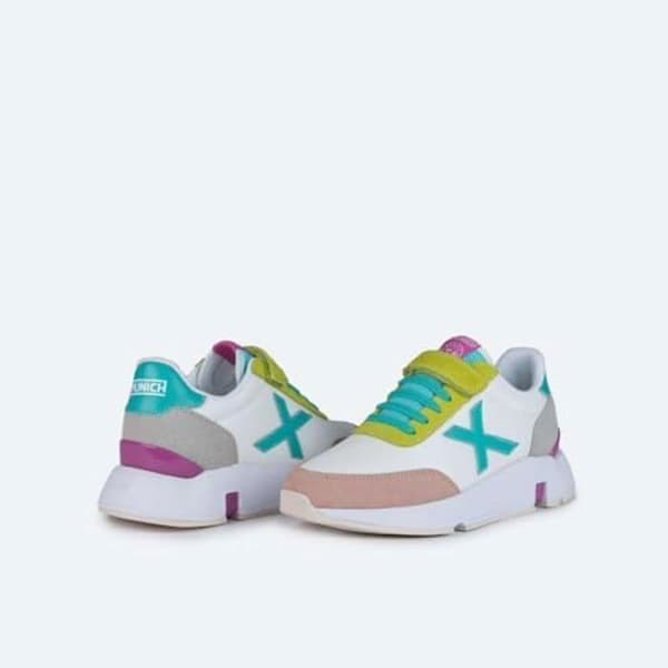 Sportskor - München - VERSUS KID 37 - Unisex - Vit - Friidrottsbana