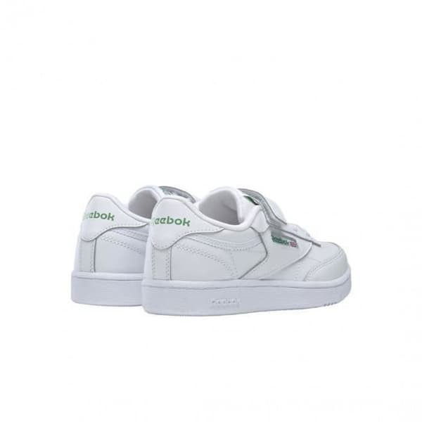 Barnskor - Reebok - CLUB C Cadet - Ovandel i läder - Textilfoder - Gummisulor